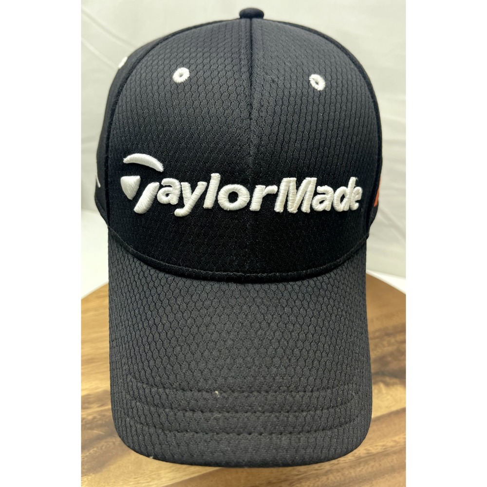 Taylor Made Hat Cap R1 Lethal Adjustable Golf Hat Ball Cap Black